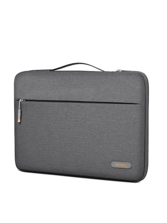 Wiwu Pilot Αδιάβροχη Τσάντα Ώμου / Χειρός για Laptop 16" σε Γκρι χρώμα