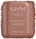 Nyx Buttermelt Bronzer pudră bronzantă 03 Deserve Butta 5gr