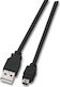 EFB USB 2.0 Cable USB-A Male - Mini USB-B Male Black 0.5m K5250SW.0,5V2
