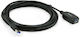 Equip USB 2.0 Kabel USB-A-Stecker - USB-A-Buchse Schwarz 5m 133346