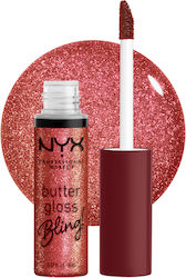NYX Professional Makeup Butter Gloss Bling! Гланц за Устни 8ml NYX Professional Makeup Butter Gloss Bling! Гланц за Устни 8ml