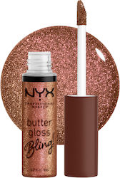 NYX Professional Makeup Butter Gloss Bling! Lip Gloss 8ml NYX Professional Makeup Butter Gloss Bling! Lip Gloss 8ml