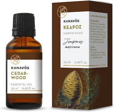 Kanavos Αιθέριο Έλαιο Κέδρος 30ml