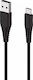2GO USB 2.0 Cable USB-C male - USB-A Black 1m (797281)