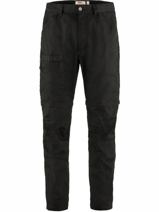 Fjallraven High Coast Ανδρικό Μακρύ Παντελόνι Πεζοπορίας Μαύρο