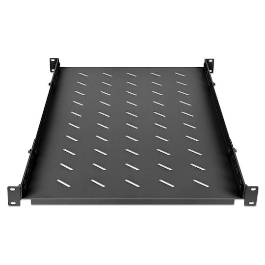 Zubehör Netzwerkschrank Intellinet 19" Regal Variable Schienen 550mm tief Schwarz