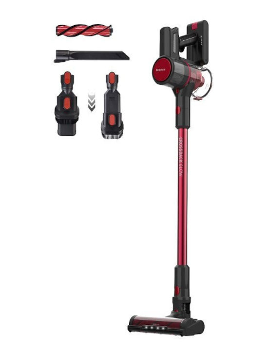 Taurus Crossback Glow Rechargeable Stick & Handheld Vacuum 22.2V Red