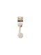 M-pets Dog Toy Rope Coto White Duo Ball 28cm