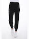 Damen Stoff Hose Black