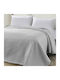 Beauty Home 11175 Blanket 100% cotton King Size 260x270cm. Grey