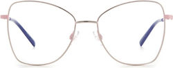 Missoni Eyeglass Frame Schmetterling Rosa MMI 0059 8KB
