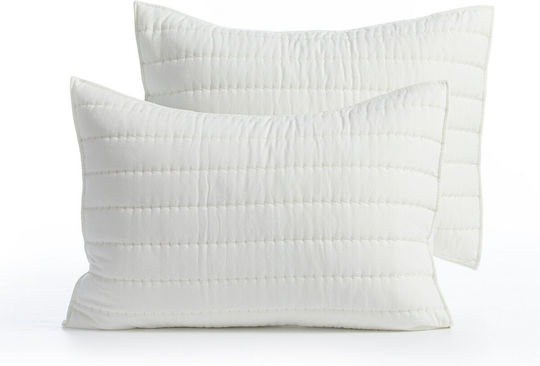 Nef-Nef Homeware Colorfull Сет Калъфки за Възглавници Ecru 52x72см.