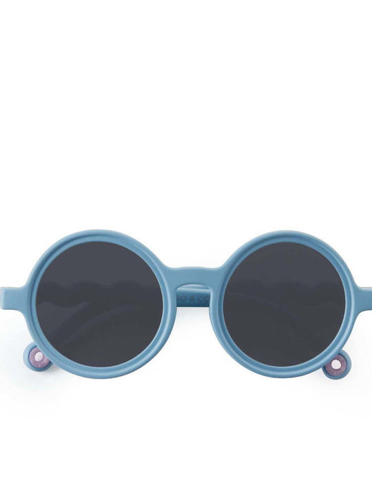Olivio & Co Round Kids Sunglasses with Polarized Blue Lens