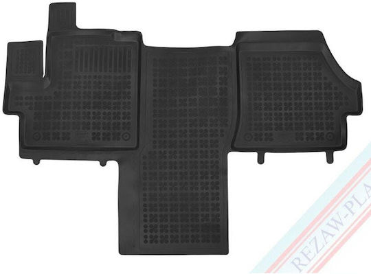 Rezaw Plast Μπροστινό Πατάκι για Peugeot Boxer Fiat Ducato Citroen Jumper 2006+ Μαύρο