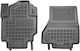 Rezaw Plast Front Mats 2pcs for Nissan E-NV200 2014+ Black