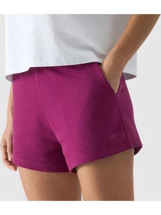 4F Femei Pantaloni scurți Pantaloni scurți Violet