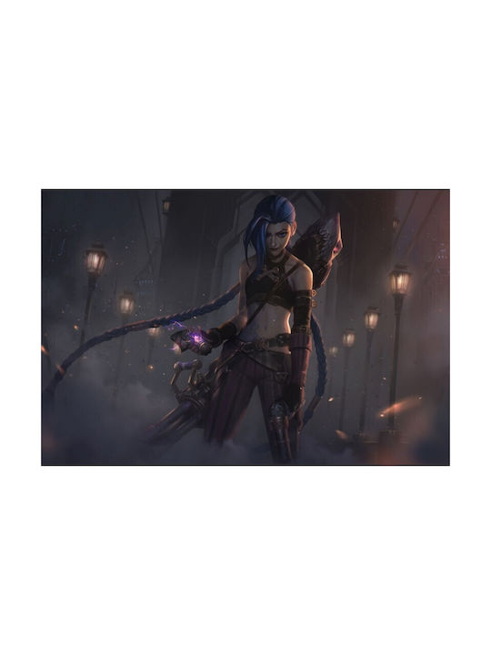 Poster Arcane Jinx Splash Art 90x61cm