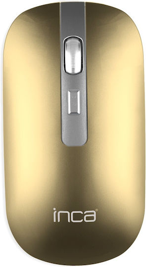 Inca IWM-531RS Ασύρματο Bluetooth Ποντίκι Χρυσό