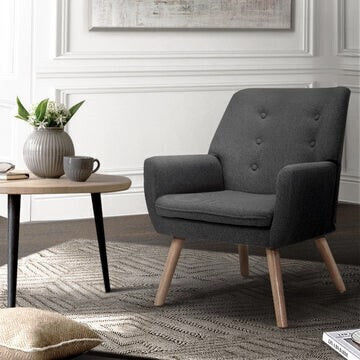 Sessel Nelly 79x64x68cm Gray Sessel Nelly 79x64x68cm Gray