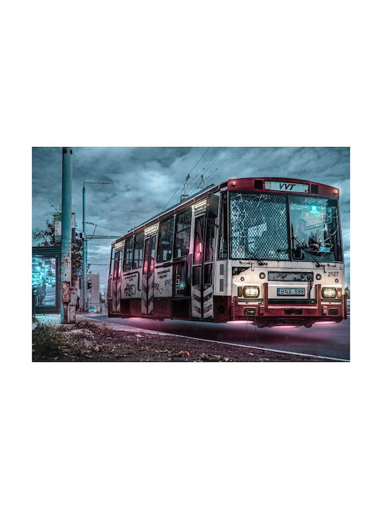 Poster New Cyber Vilnius Bus 90x61cm