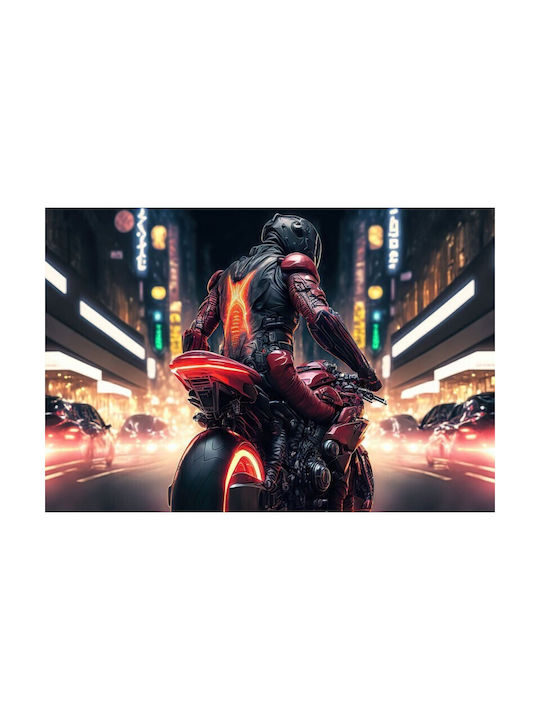 Poster The Cyberpunk Vigilante 90x61cm