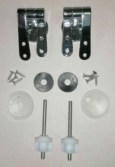 Replacement Set for MDF Inox Toilet Seat Hinge