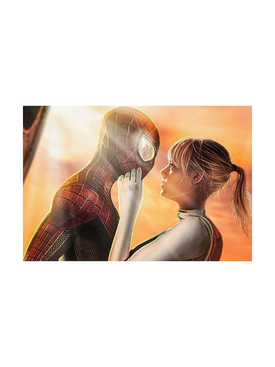 Poster Gwen Stacy And Spiderman 90x61cm