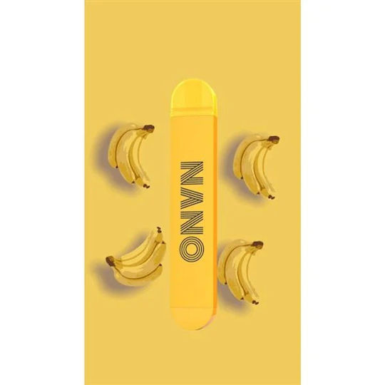 IJOY Lio Nano X Ηλεκτρονικό Τσιγάρο μιας Χρήσης 600 Εισπνοών Banana Ice 2ml 20mg