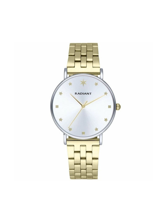 Radiant Uhr mit Gold / Gold Metallarmband