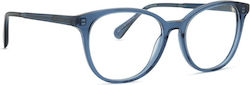 Max & Co Women's Blue Acetate Eyeglass Frames M...