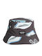 Emerson Υφασμάτινo Ανδρικό Καπέλο Στυλ Bucket Black/Black