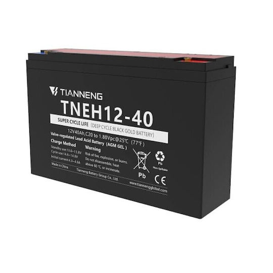 Tianneng Tneh12-40 Tiefzyklus-Batterie
