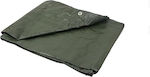 Geko Waterproof Tarpaulin 6x5m. Green