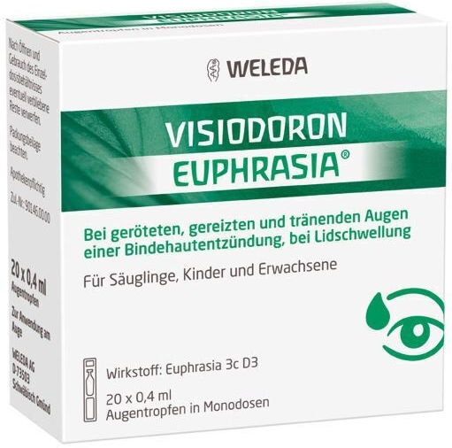 Weleda Euphrasia Picături Oftalmice 20x0.4ml