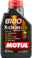 Motul 8100 X-Clean Efe Sintetic Ulei Auto 5W-30...