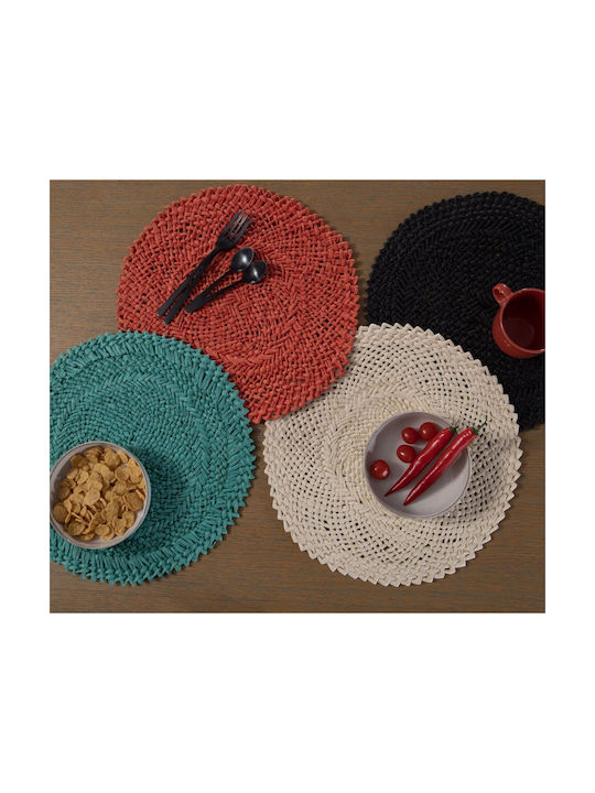 Nef-Nef Homeware Round Paper Placemat 38cm