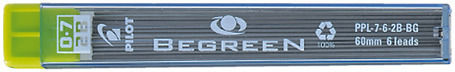 Pilot 10 Συσκευασίες x 10 Μύτες Μολυβιού Begreen Πάχους 0.7mm Τύπου HB