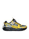 Skech Kids Sneakers with Scratch Gray