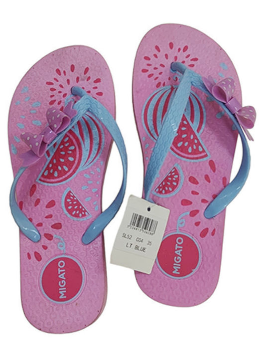 Migato Kinder Flip Flops Rosa