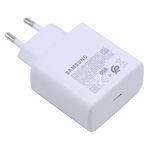 Samsung Зарядно без кабел и кабел USB-C 65W Доставка на енергия Бял (EP-TA865EWE)