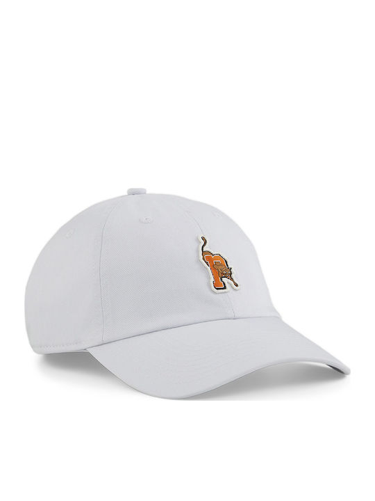 PUMA Детска Шапка С Козирка Текстилна Бяла