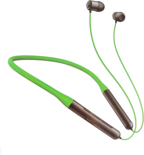 Ezra BW36 In ear Bluetooth хендсфри Слушалки с Устойчивост на Пот Зелен