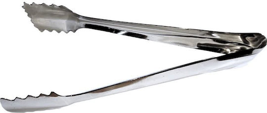 Max Home Λαβίδα Πάγου από Ανοξείδωτο Ατσάλι 18cm