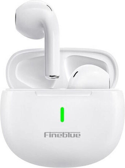 Fineblue M5 In-ear Bluetooth Handsfree Earphones with Charging Case White