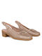 Castor Anatomic Anatomic Leather Gold Medium Heels