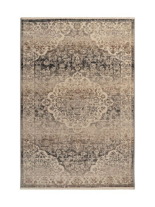 Kayoom Charu 700 Teppich Rechteckig Beige