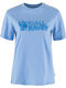 Fjallraven Women's Athletic T-shirt Light Blue