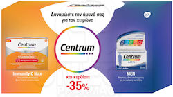 Centrum Promo Men Vitamin Immunity Vitamin C Max 14 sachets & Men 30 tablets for Immune System Boost