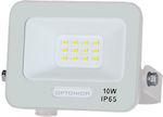 Optonica Impermeabil Proiector LED 10W Alb Natural 4000K IP65