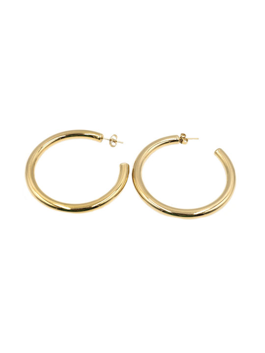 Poco Loco Earrings made of Steel Gold Plated